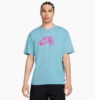 Футболка мужская Nike Logo Skate T-Shirt Light Blue CV7539-464