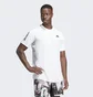 Футболка чоловіча Adidas Club 3-Stripes Tennis Tee White Hs3261
