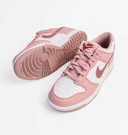 Кросівки дитячі Nike Dunk Low Gs Pink/White DO6485-600