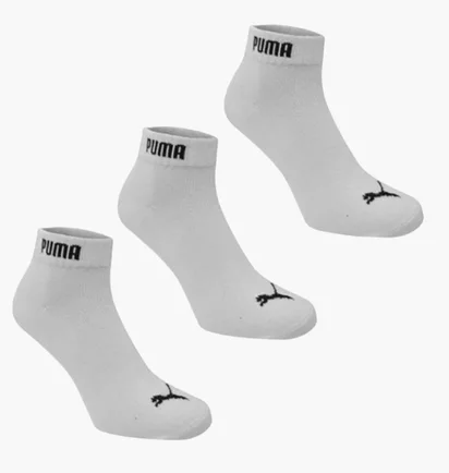 Шкарпетки унісекс Puma Training Quarter (2 пари) White 883295-02