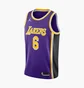 Майка мужская Air Jordan Nba Los Angeles Lakers Swingman Jersey Statement Edition Lebron James Violet CV9481-513