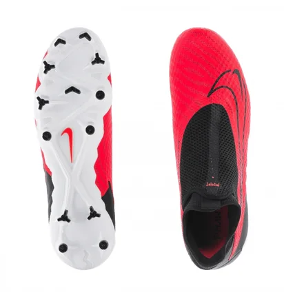 Бутси унісекс Nike Phantom Gx Academy Df Fg/Mg Red/Black DD9472-600