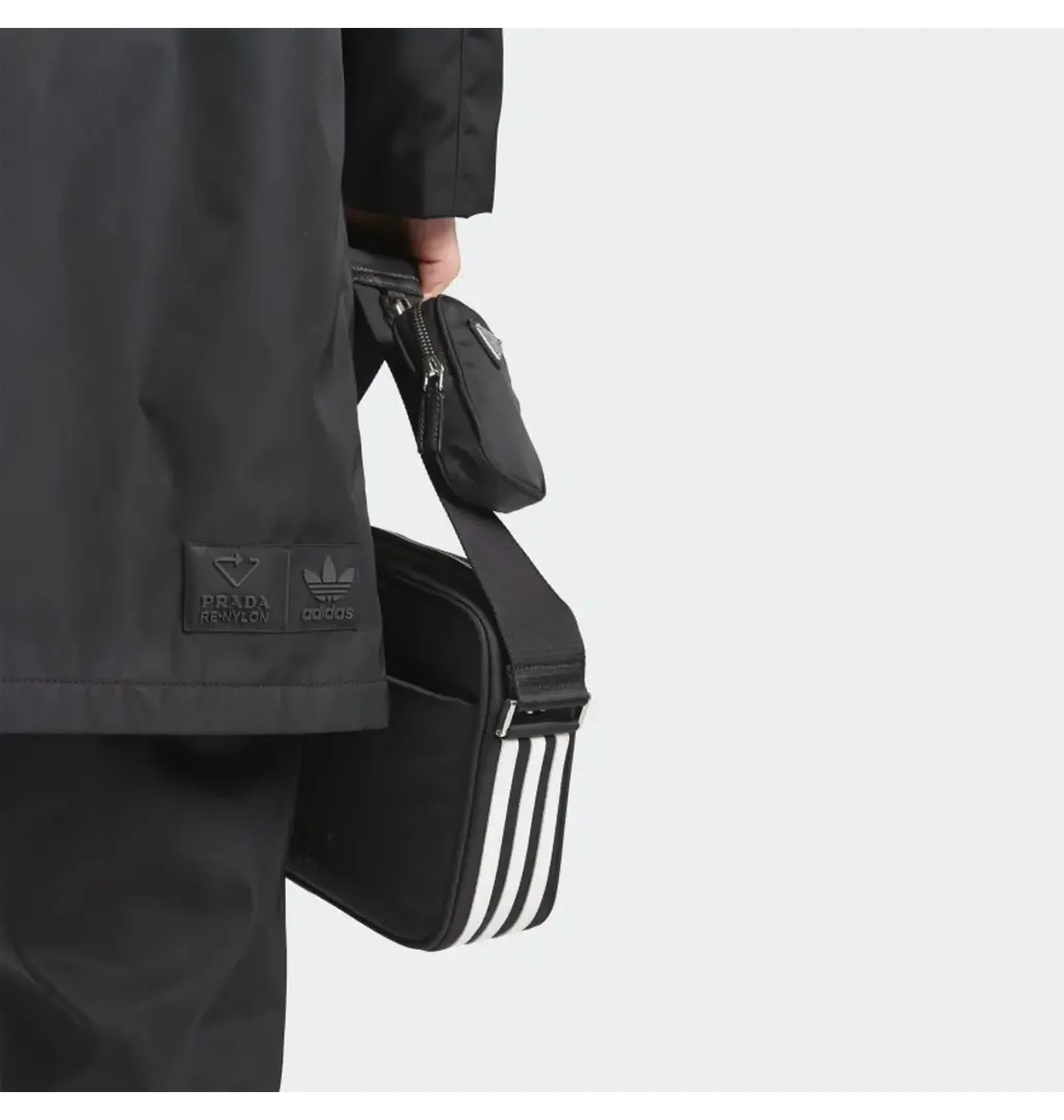 ᐉ Парка чоловіча Adidas Prada X Re-Nylon Track Coat Black HN3988