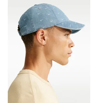Кепка унисекс Nike Unstructured Denim Blue HQ0360-429