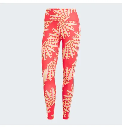 Леггинсы женские Adidas X Farm Rio 7/8 Leggings Red IQ4509