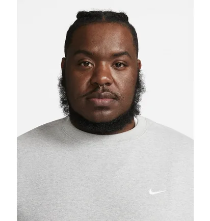Свитшот мужской Nike Solo Swoosh Crewneck Grey DX1361-063