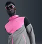 Ветровка мужская Nike Running Grey/Pink HV6521-675