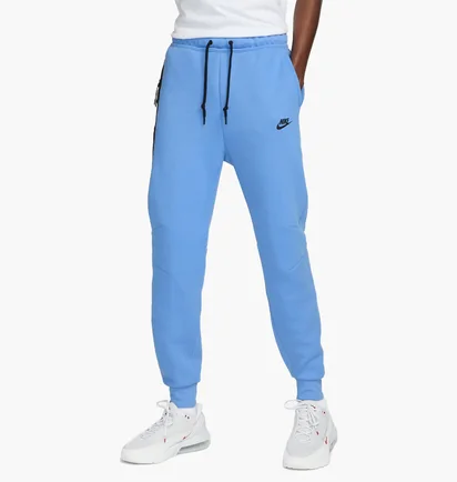Штаны мужские Nike Sportswear Tech Fleece Slim Fit Joggers Light Blue FB8002-450