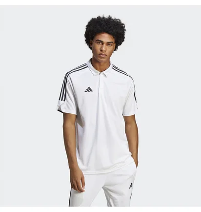 Поло мужское Adidas Tiro 23 League Polo Shirt White Hs3580