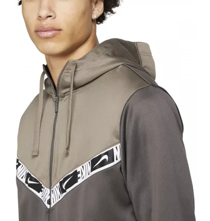Толстовка чоловіча Nike M Nsw Repeat Pk Fz Hoodie Grey DM4672-254