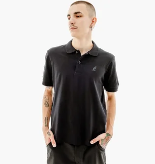Поло чоловіче AUSTRALIAN Easy Pique El Polo R-Fit Black LSUPO0007-003