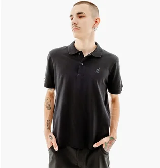 Поло мужское AUSTRALIAN Easy Pique El Polo R-Fit Black LSUPO0007-003