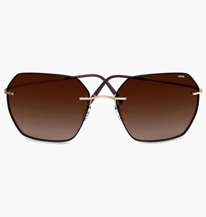 Сонцезахисні окуляри жіночі Silhouette Brown/Gold 8745-7930