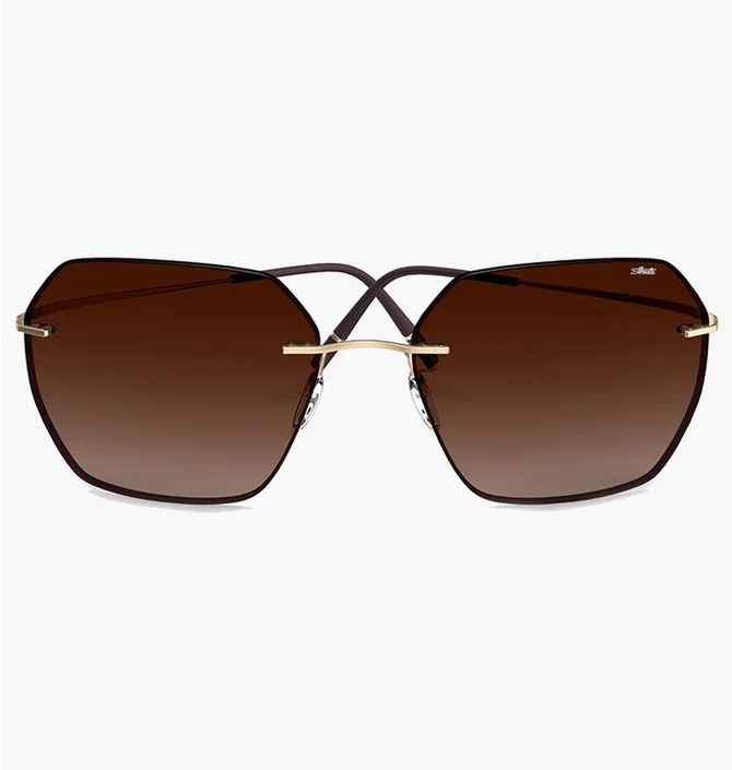 Сонцезахисні окуляри жіночі Silhouette Brown/Gold 8745-7930