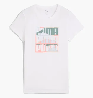 Футболка жіноча Puma Graphics Mountain White 685083-02