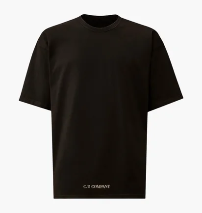 Футболка мужская C.P. Company 1020 Black 20CMTS213A006057O