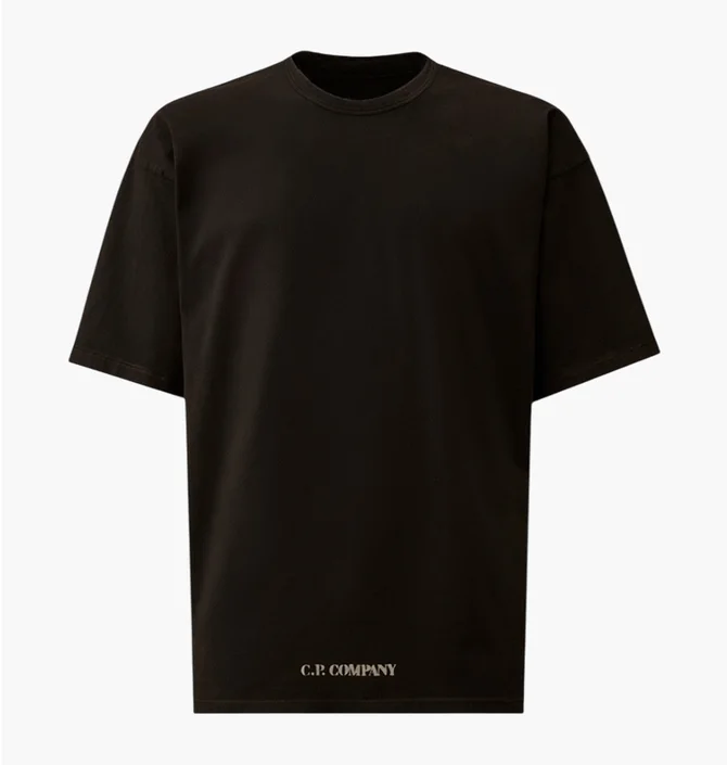 Футболка мужская C.P. Company 1020 Black 20CMTS213A006057O