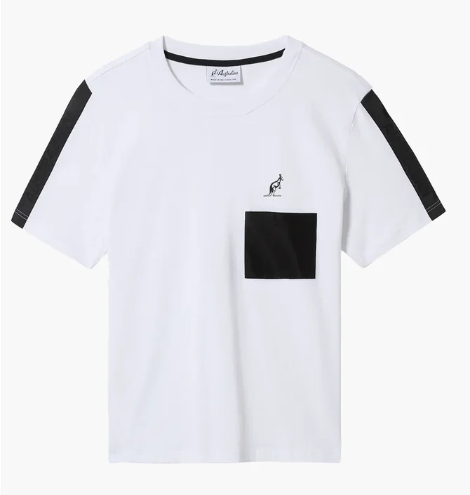 Футболка мужская AUSTRALIAN Impact Cotton T-Shirt White LSUTS0017-002