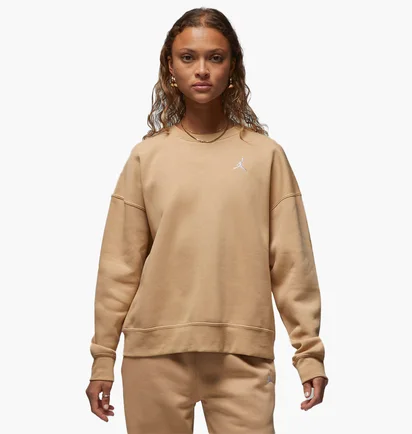 Свитшот женский Air Jordan Brooklyn Fleece Beige FN4491-277