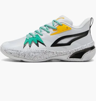 Кросівки унісекс Puma Genetics Speckle Basketball Shoes Unisex White 310405-01
