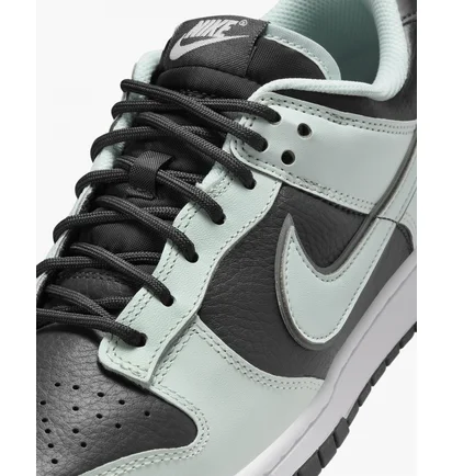 Кросівки чоловічі Nike Dunk Low Retro Premium Shoes Black/Turquoise FZ1670-001