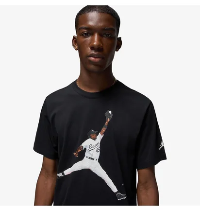 Футболка чоловіча Air Jordan Flight Mvp Baseball Black FN5990-010