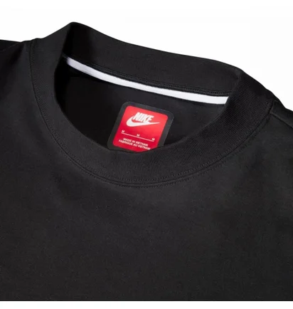 Футболка мужская Nike Tech Fleece Reimagined Oversized Ss Sweatshirt Black FB8165-010