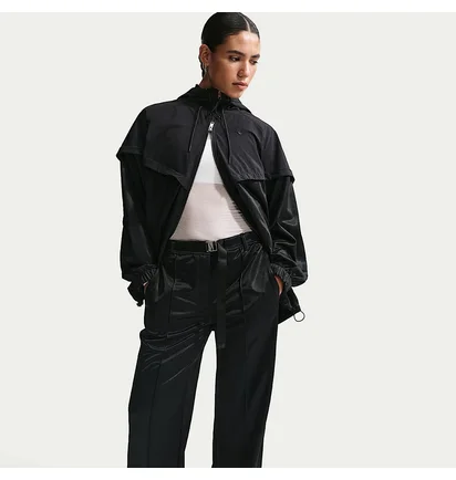 Штани жіночі Nike Sportswear WomenS Loose Mid-Rise Belted Pintuck Pants Black IF0272-010