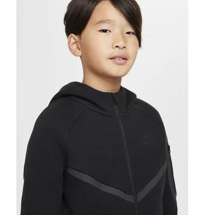 Толстовка детская Nike Tch Flc Black HV5867-010