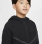 Толстовка детская Nike Tch Flc Black HV5867-010