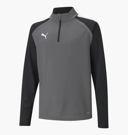 Джемпер детский Puma Teamliga Grey/Black 657237-13