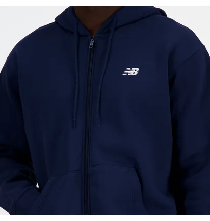 Толстовка мужская New Balance Sport Essentials Full Zip Blue MJ41502NNY