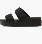 Тапочки жіночі CROCS Brooklyn Buckle Low Wedge Black 207431-001
