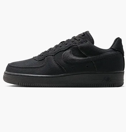 Кросівки чоловічі Nike Air Force 1 Low Canvas Black HV1204-002