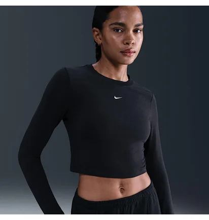 Топ женский Nike Sportswear Chill Knit Black HF5322-013