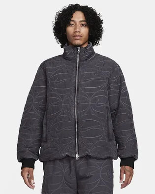 Куртка мужская Nike Woven Full-Zip Basketball Jacket Black FB7101-010