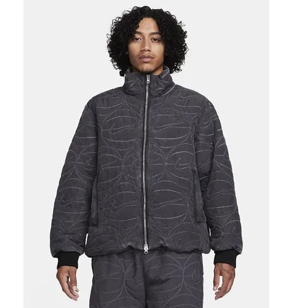 Куртка чоловіча Nike Woven Full-Zip Basketball Jacket Black FB7101-010