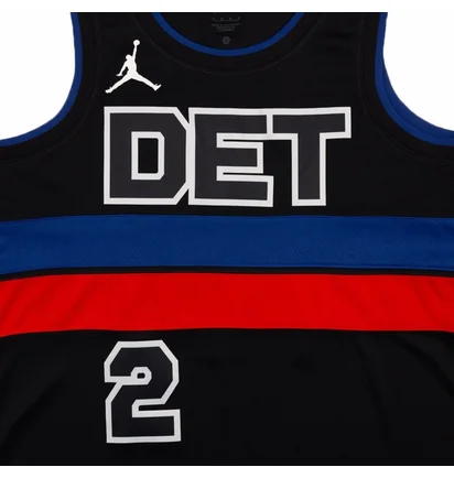 Майка мужская Air Jordan Dri-Fit Nba Swingman Jersey Detroit Pistons Statement Edition Cade Cunningham Black DO9525-426