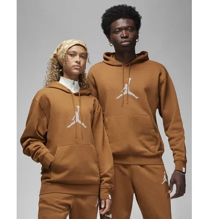 Худи унисекс Air Jordan Essentials Holiday Fleece Pullover Hoodie Brown FD7465-281
