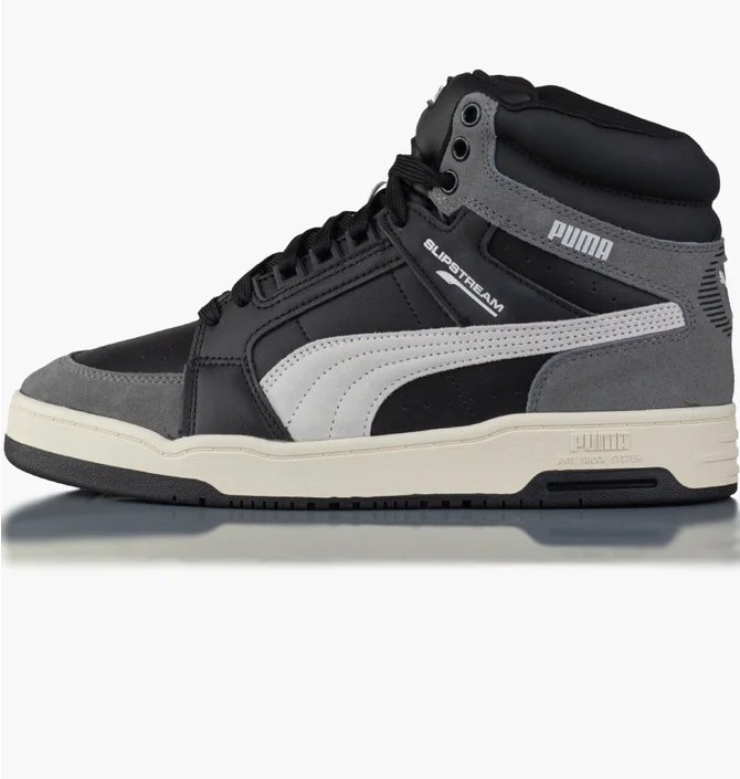 Кроссовки мужские Puma Slipstream Mid Heritage Black/Grey 386545-04