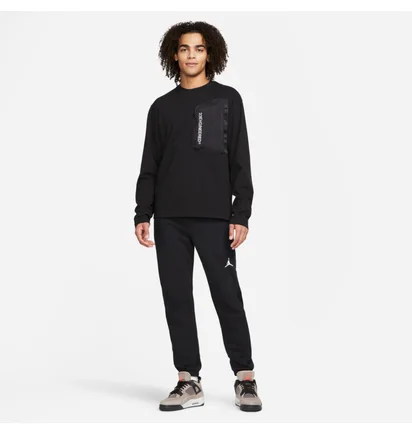 Свитшот мужской Air Jordan M J 23Eng Stmt Lbr Ls Top Black Dn2049-010
