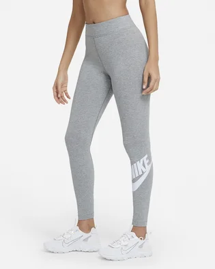 Лосини жіночі Nike W Nsw Essntl Gx Hr Lggng Ftra Grey CZ8528-063