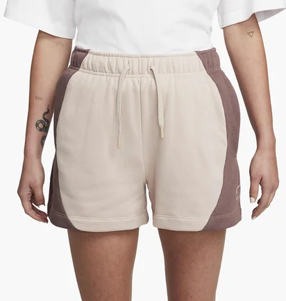 Шорты женские Nike W Nsw Air Flc Mr Beige DV8052-292