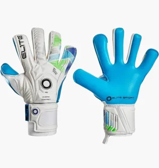 Перчатки вратарские унисекс Elite sport Elite Aqua-H White ELITE-AQUA-H