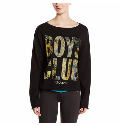 Свитшот женский Adidas Knit Sweat Black M30338
