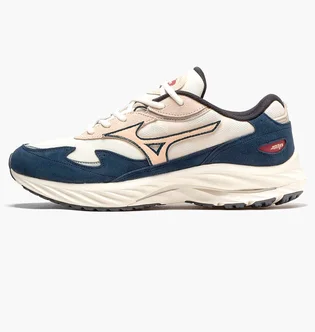 Кроссовки мужские Mizuno Wave Rider Beta Beige/Blue D1GA330904