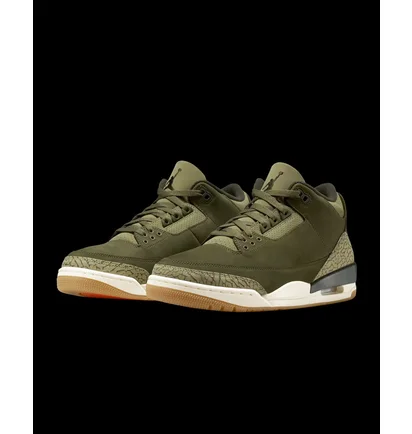 Кросівки чоловічі Air Jordan 3 Retro Olive DN3707-202