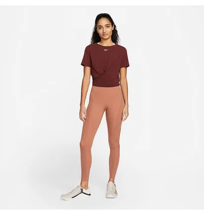 Легінси жіночі Nike Dri-Fit One Luxe Icon Clash Beige DM7437-215