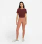 Легінси жіночі Nike Dri-Fit One Luxe Icon Clash Beige DM7437-215