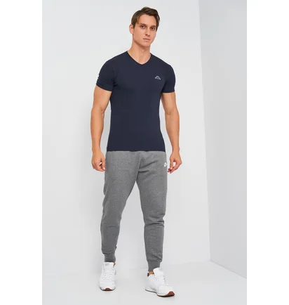 Футболка мужская Kappa Mezza Manica Scollo V Blue K1311-BLUNAVY